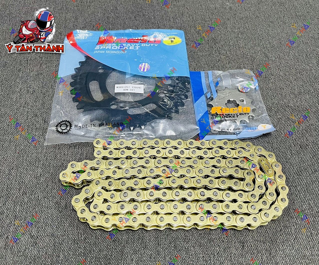 Nhông Sên Đĩa Recto Xe Wave A 2019