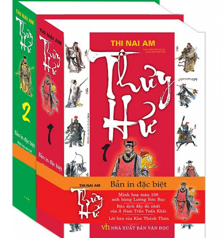 Combo 2 cuốn Hán Sở Tranh Hùng + Thủy Hử (Trọn Bộ 2 Tập)