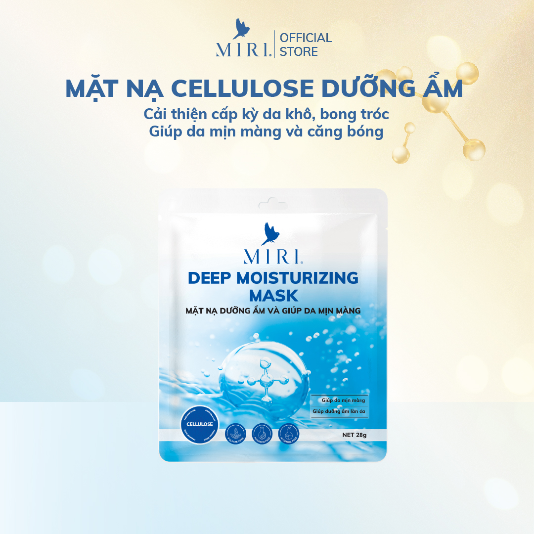 Mặt Nạ Dưỡng Ẩm Và Giúp Da Mịn Màng - Deep Moisturizing Mask MIRI (28gr)