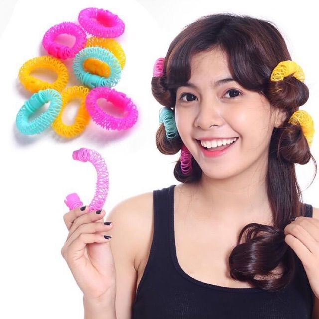 combo 6 Lô lò xo uốn xoăn tóc