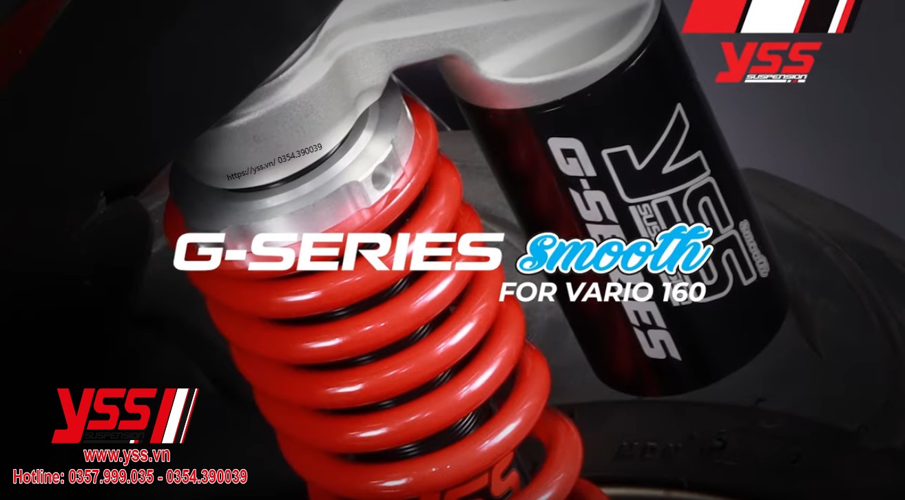 Phuộc YSS G-PLUS Click/Vario 160 Chính hãng