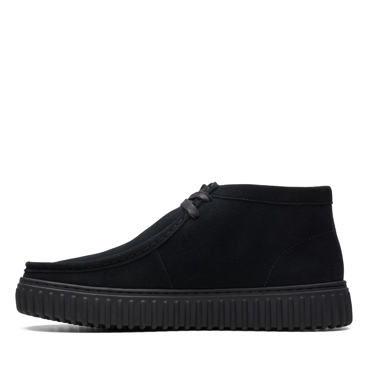 Giày Bốt Da Lộn Nam Clarks - Torhill Hi