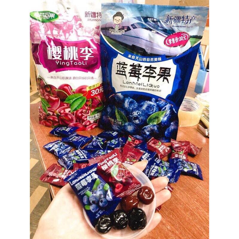 Ô Mai Việt Quất - Ô Mai Cherry 428g