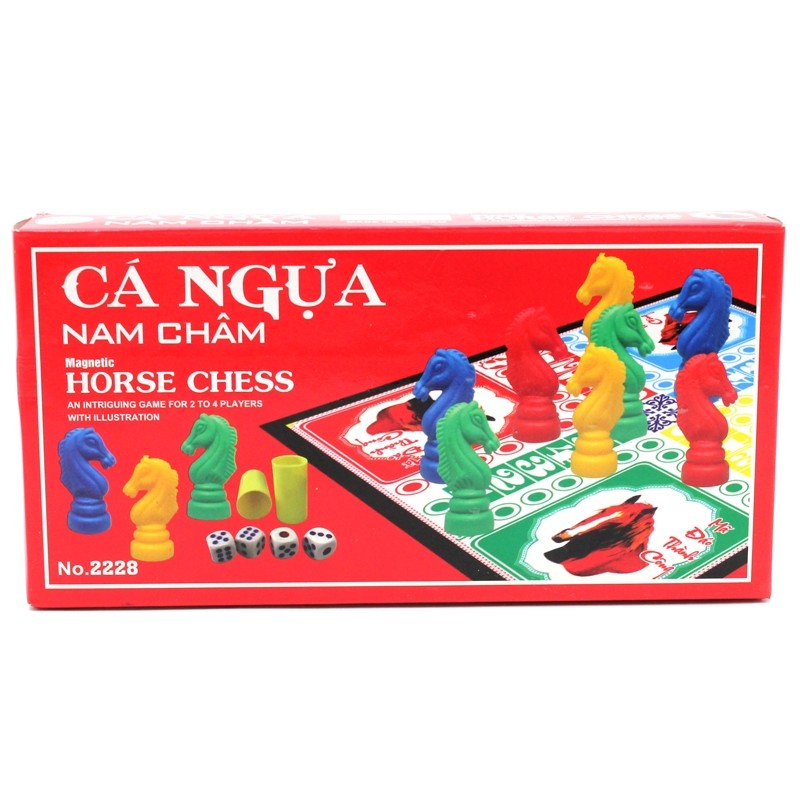 Bộ cờ Cá Ngựa Nam Châm Đủ Kích Thước (Kho giá sỉ)
