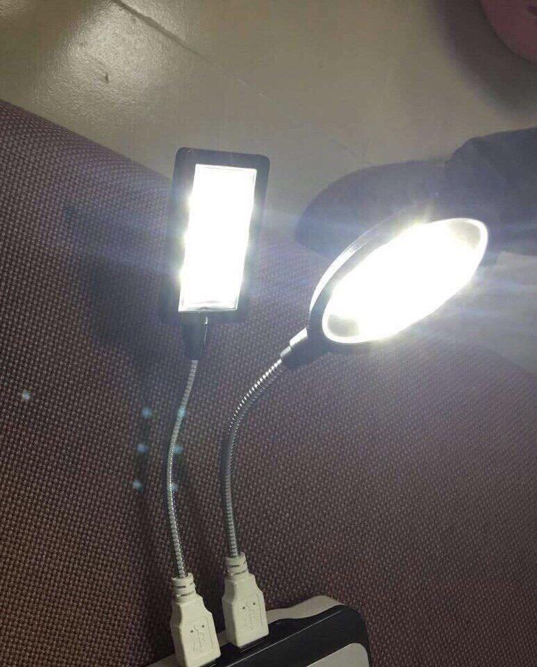 Đèn Led Cổng USB 8 Bóng Siêu Sáng - Màu Trắng