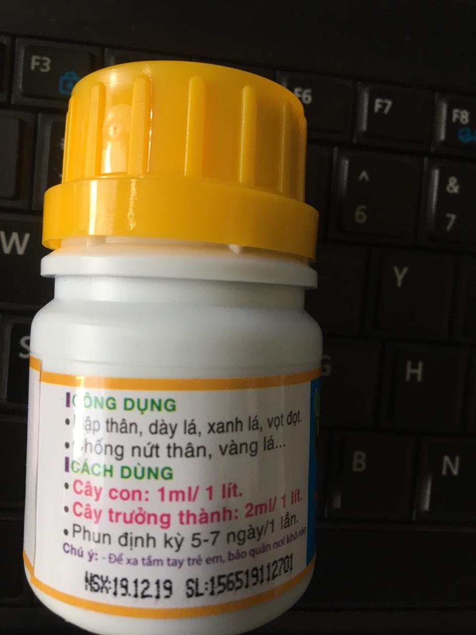 Chế phẩm mập thân dày lá vọt đọt VK HUMAT 50ml