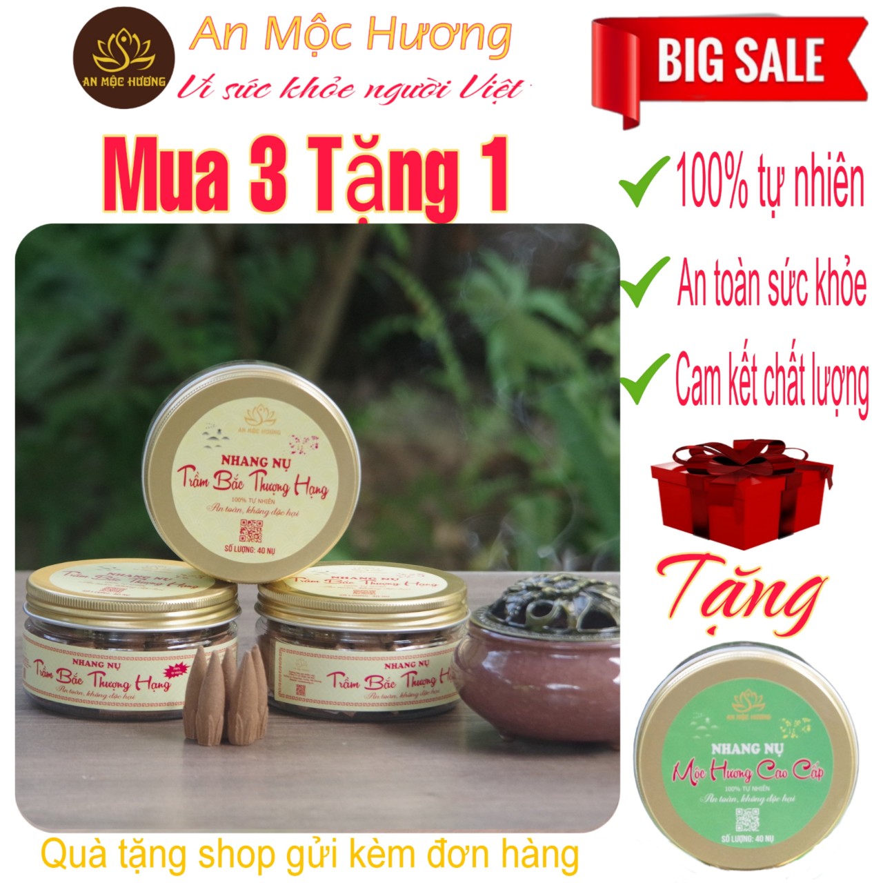 Nụ Trầm Bắc Thượng Hạng- An Mộc Hương, nụ trầm nguyên liệu sạch 100%, nụ trầm cao cấp thả khói ngược, nụ trầm cao cấp