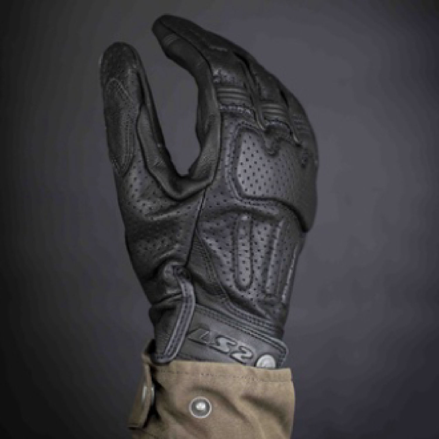 GĂNG TAY LS2 RUST MAN LEATHER DÀI NGÓN - GARA20