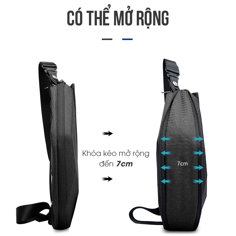 Túi đeo chéo du lịch đa năng – BANGE Lightning