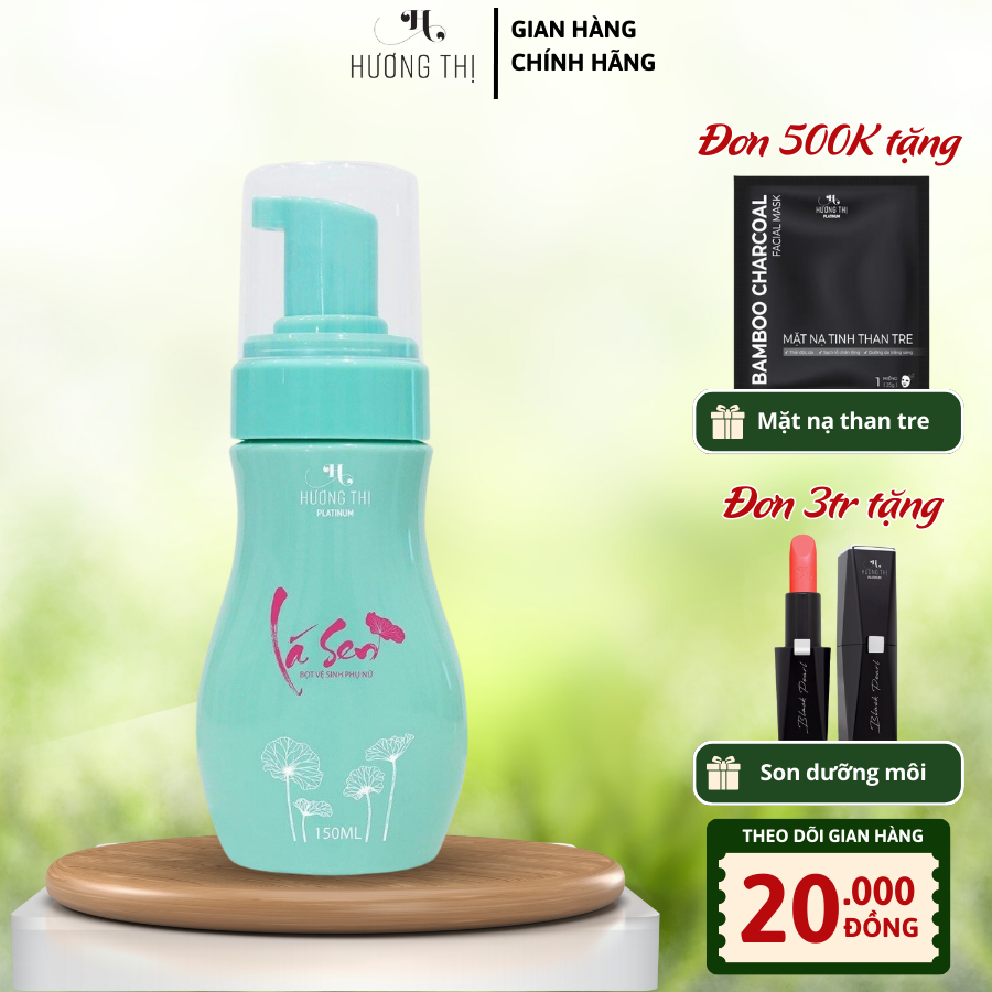 Bọt vệ sinh phụ nữ lá sen Hương Thị 150ml