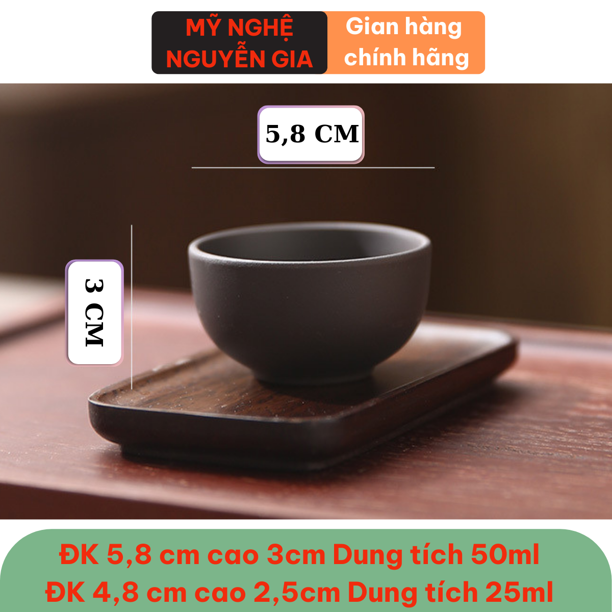 Zisha ceramic tea cup
