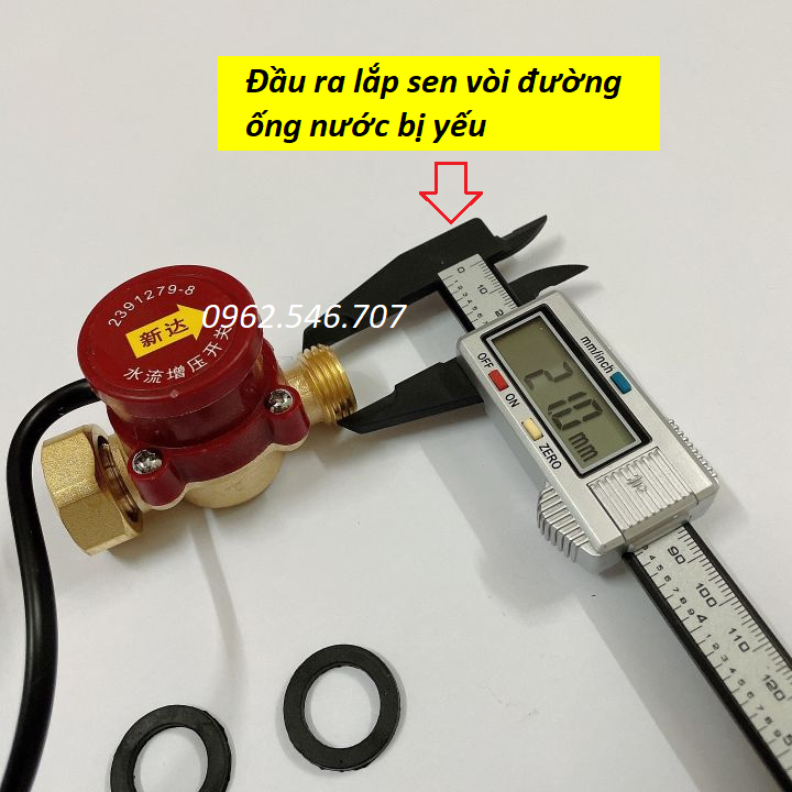 Rơ le bơm tăng áp dùng cho máy bơm áp lực mini