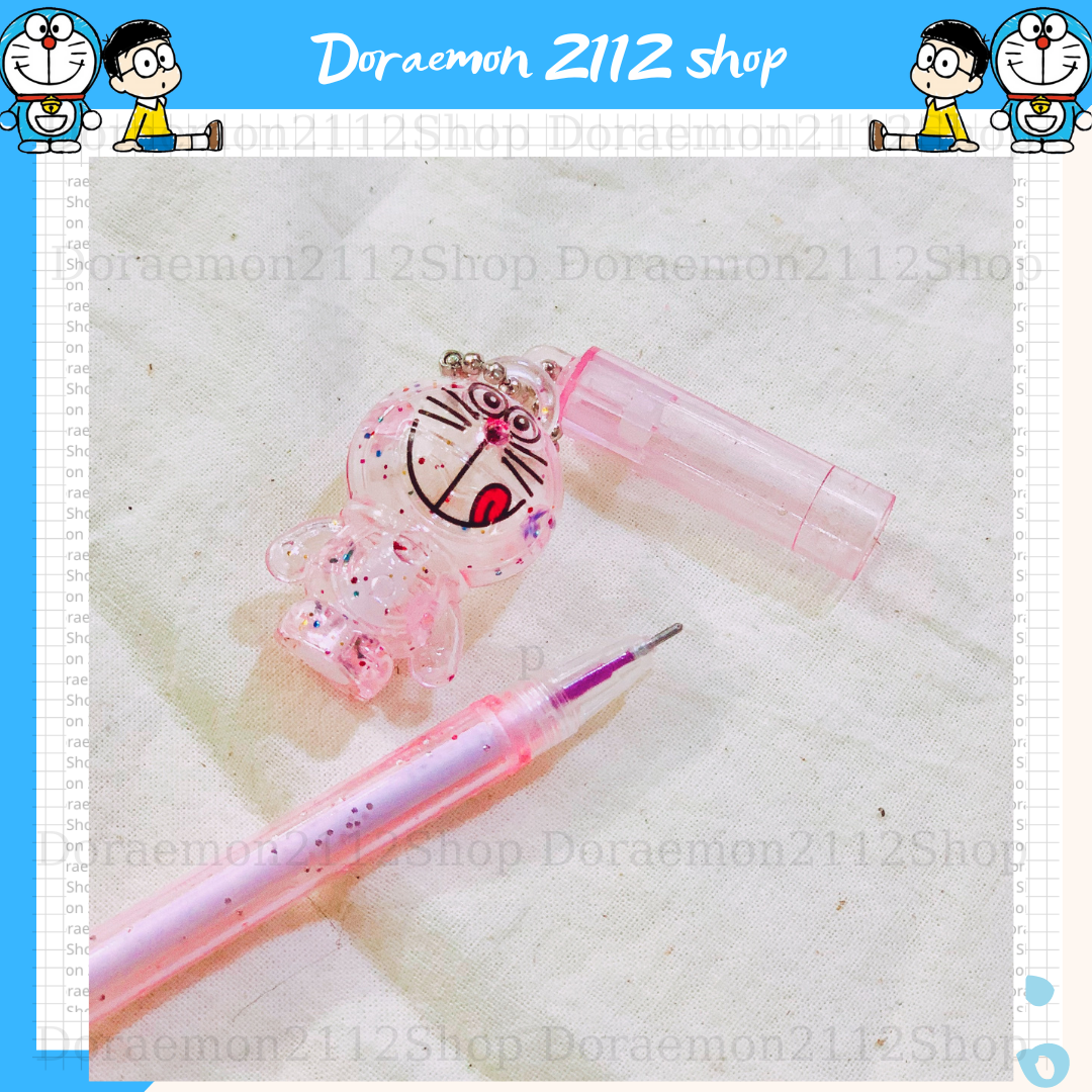 Bút mực tím Doraemon Đô Rê Mon siêu dễ thương
