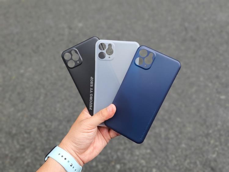 ỐP LƯNG MEMUMI MỎNG MỜ NHÁM  - IPHONE 11