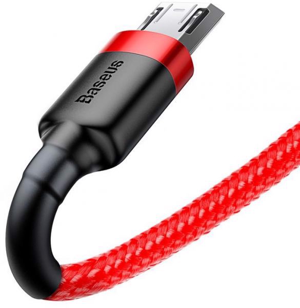 Cáp sạc baseus cafule  micro usb cho sam sung oppo - dây sạc bọc dù chống gập đứt siêu bền