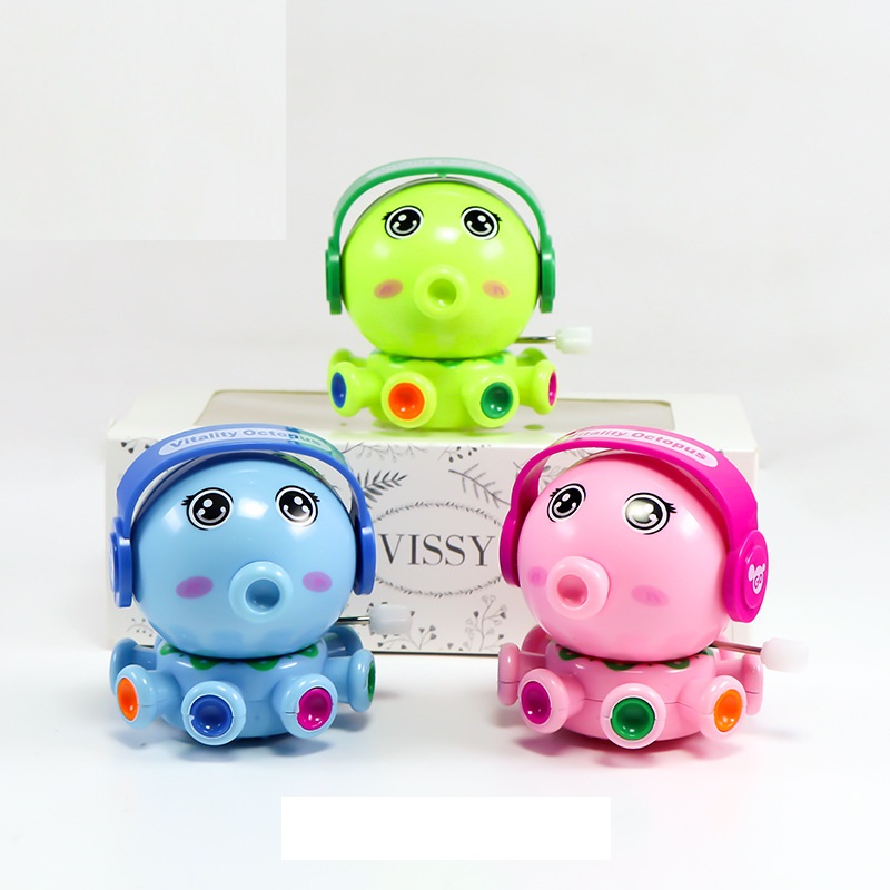 Đồ chơi thú chạy cót mini, động vật đáng yêu chạy dây cót cho bé