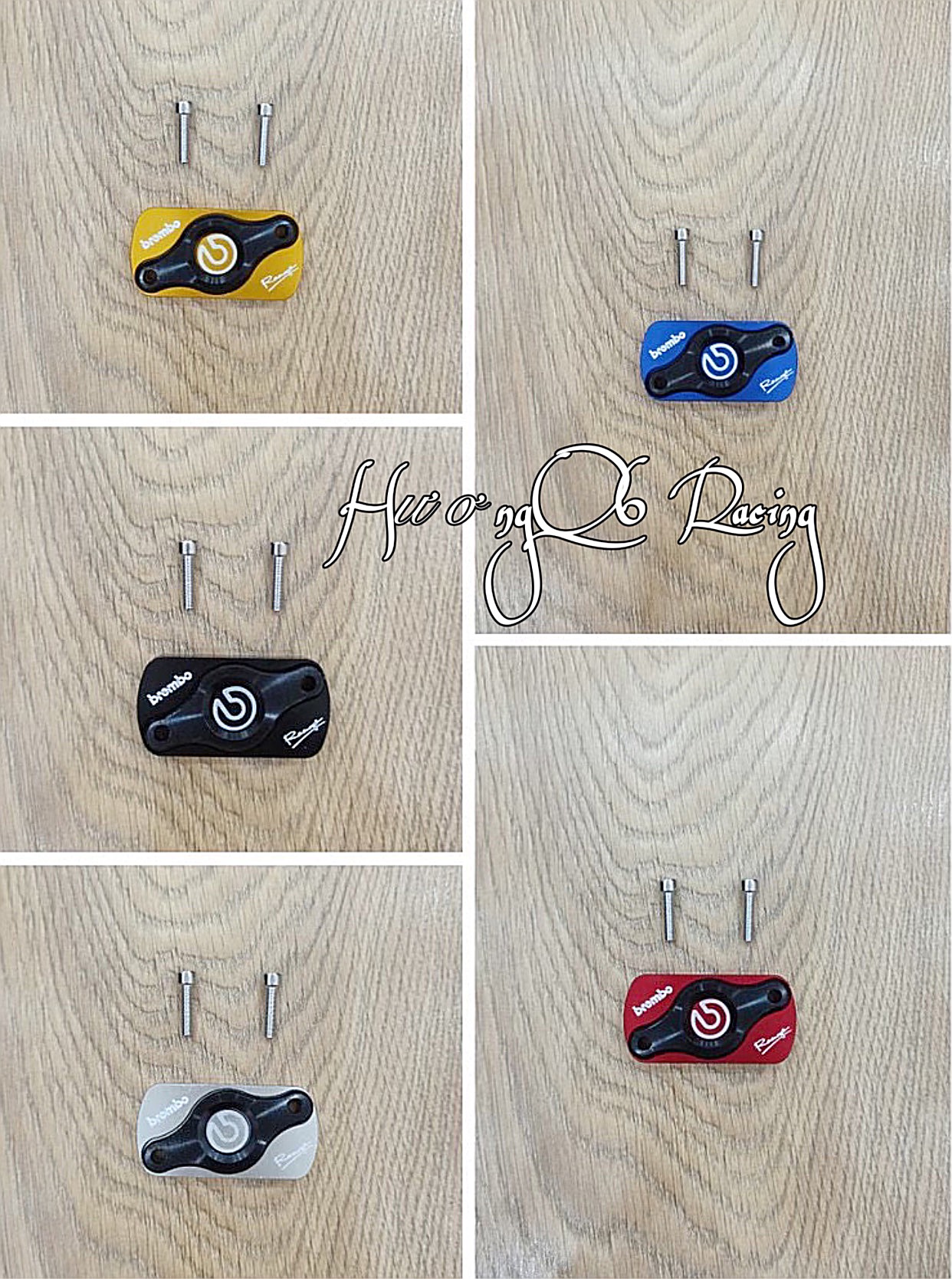 Nắp Bình Dầu Brcm Biker Nhôm Cnc Cao Cấp