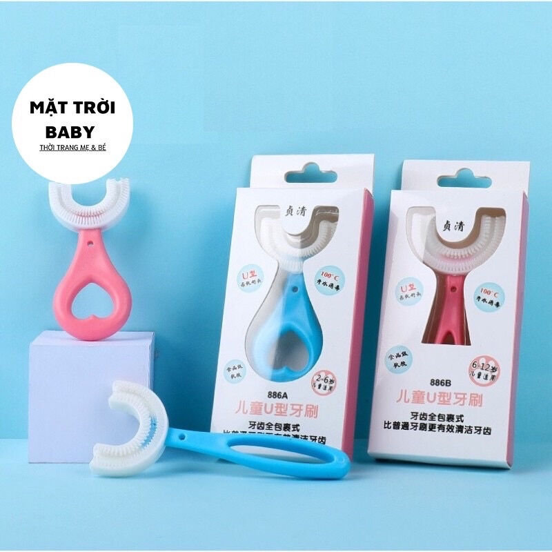 Bàn Chải Đánh Răng  Bằng Silicon Siêu Mềm Cho Bé.
