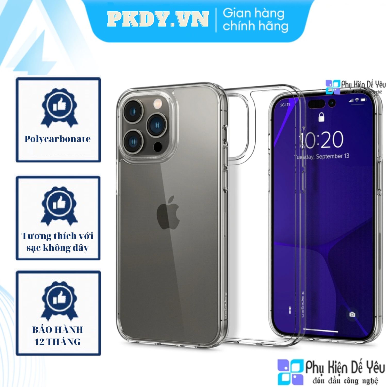 Ốp spigen air skin hybrid cho iphone 14 / 14 pro / 14 plus / 14 promax