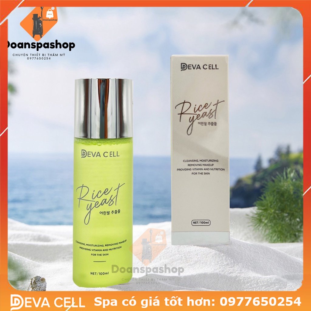 Toner Devacell - Dịch chiết gạo non toner Devacell