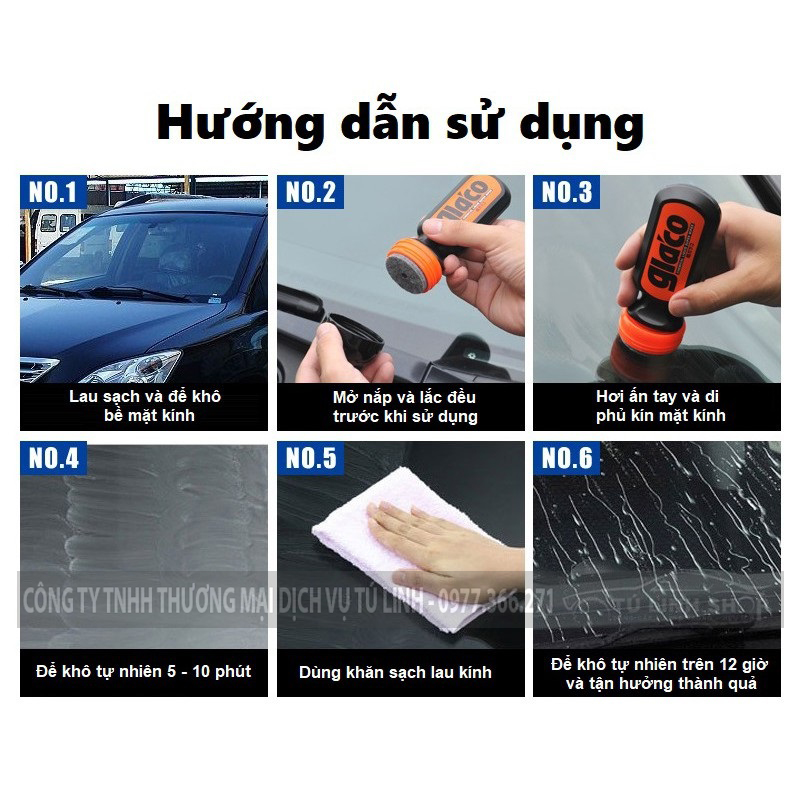 Phủ Nano kính ô tô Ultra Glaco - Soft99 ( Phủ Nano từ 6 đến 12 tháng )