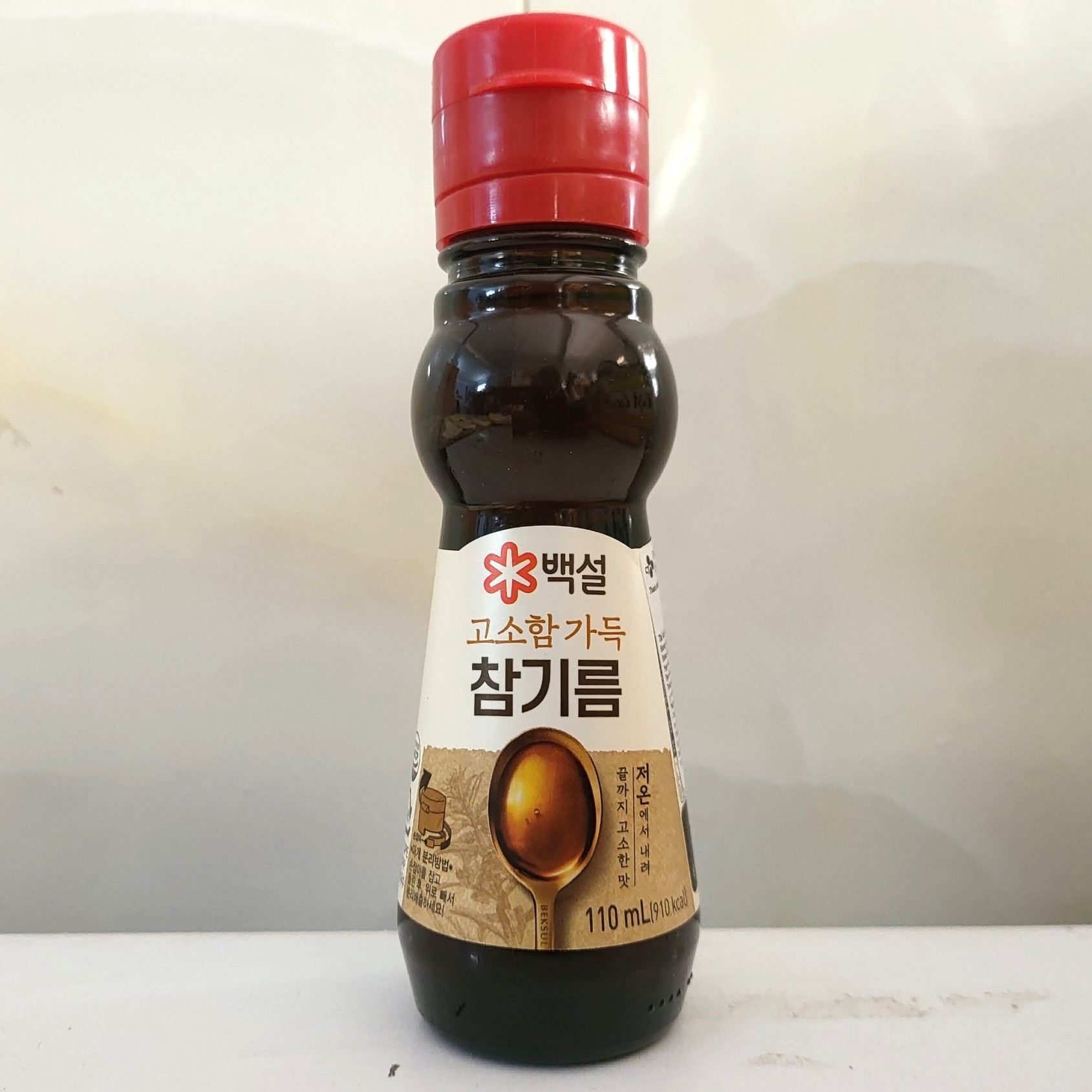 [Chai 110ml] DẦU MÈ ĐẬM ĐẶC Beksul [Korea] CJ FOODS Original Pure Sesame Oil