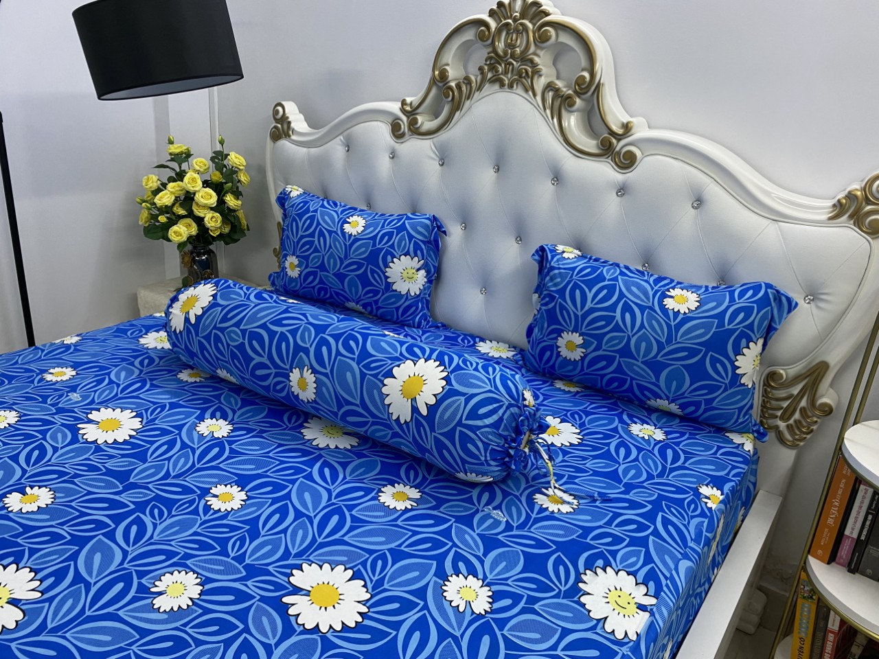 [HCM]Bộ Drap Thun Hàn Quốc mát lạnh { 4 món } khách nhớ chọn size