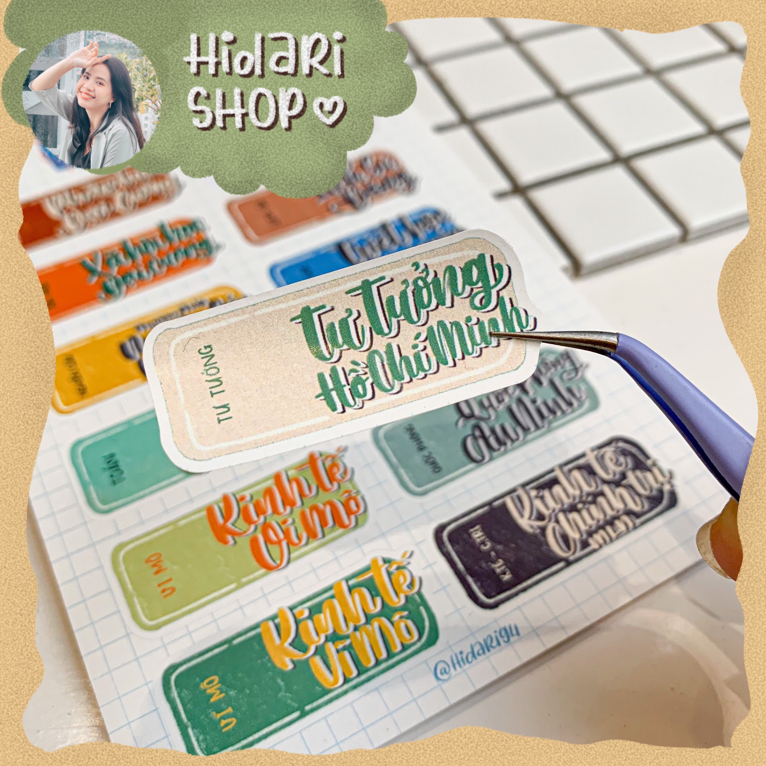 [HCM][Sticker Ham Học] Sticker Môn Đại Cương ở Đại Học - Hidari