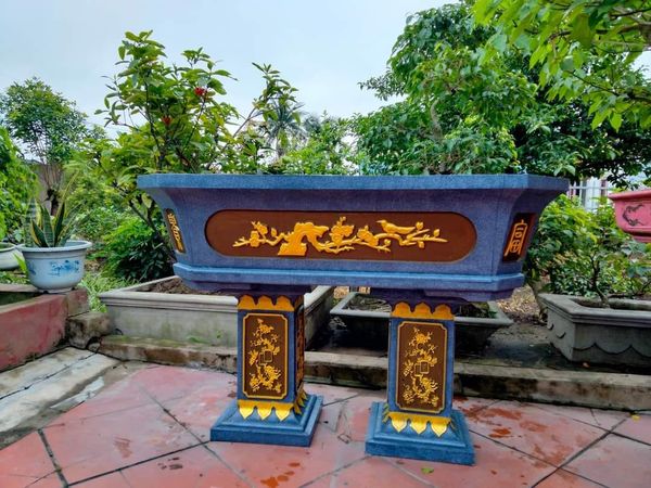 khuôn đúc chậu cảnh chữ nhật 1m (khuôn chậu ABS có lòng trong)