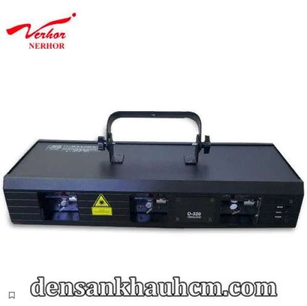 Đèn Laser 3 Cửa 7 Màu