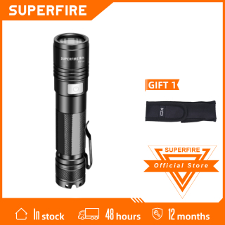 SUPERFIRE A5-L2 10W CREE XML2 Đèn Pin Mạnh Mẽ thumbnail