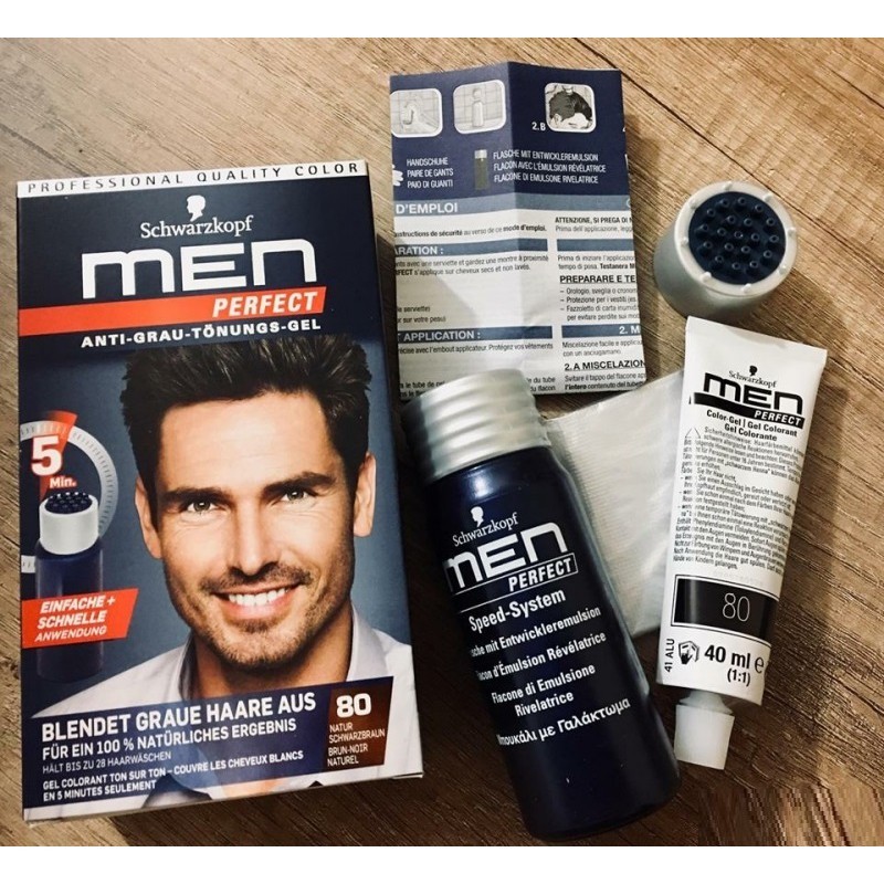 THUỐC NHUỘM PHỦ BẠC DÀNH RIÊNG CHO NAM GIỚI SCHWARZKOPF ĐỨC - THUỐC NHUỘM TÓC NAM của ĐỨC - SCHWARZKOPF MEN- THUỐC NHUỘM TÓC TẠO NHÀ SCHWARZKOPF CỦA ĐỨC CHO NAM GIỚI giá rẻ