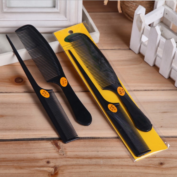 Heat-resistant comb combo, 2 styles for home and salon