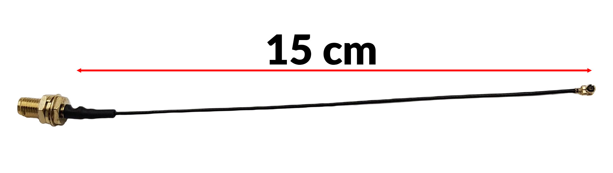 Cáp chuyển đổi IPEX U.FL sang SMA cái dài 15cm