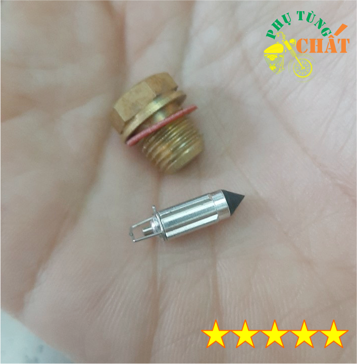 Bộ kim cối 125 mô tô đít gài ngăn chảy xăng dư - shop Phụ Tùng Chất