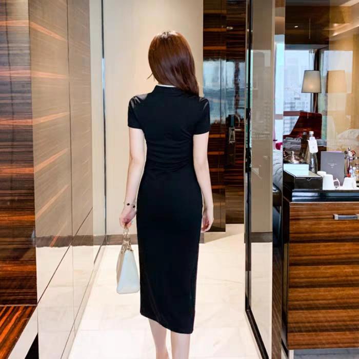 Đầm body kiểu dáng sườn xám