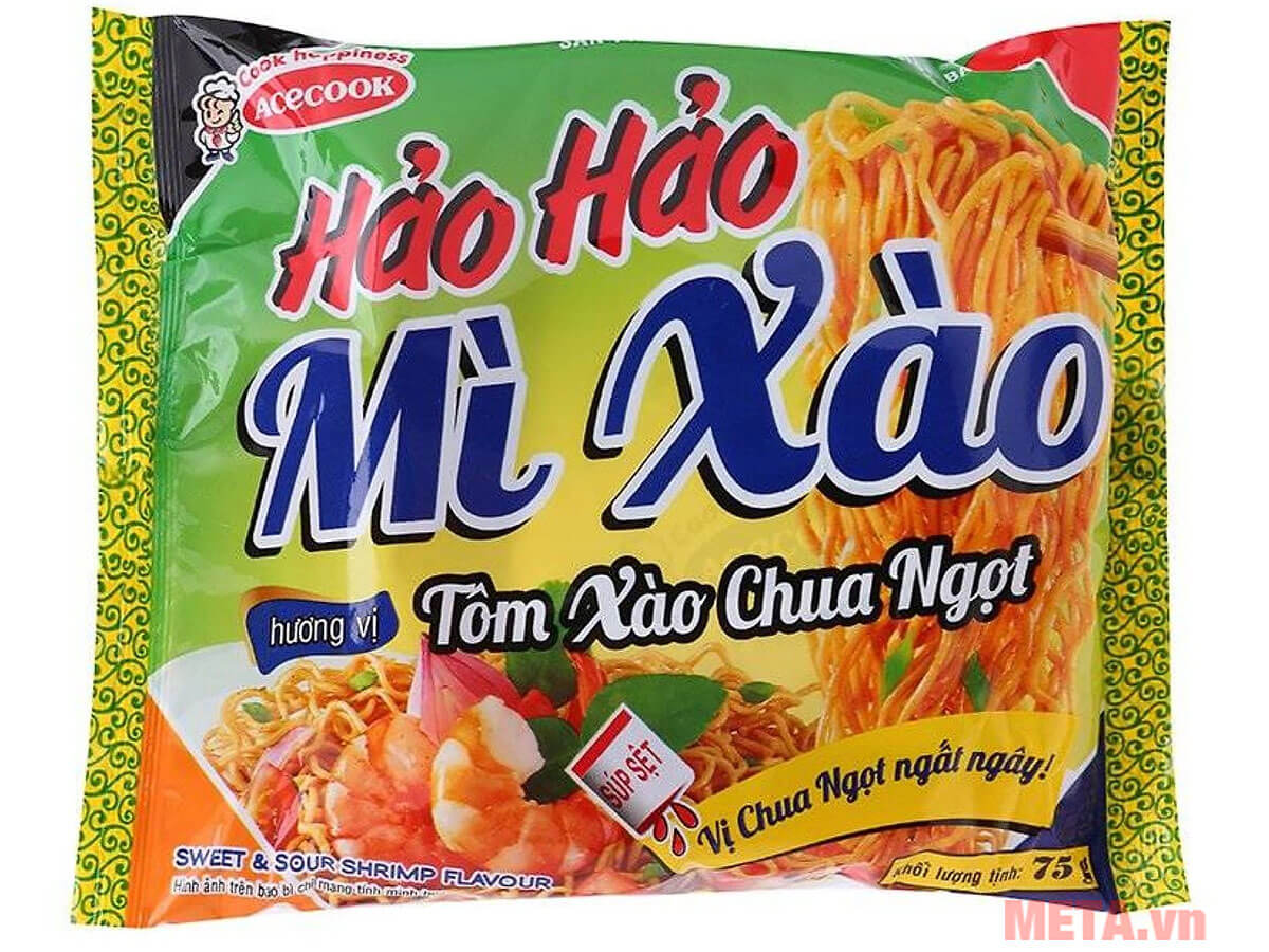 Thùng 30 Gói Mì Xào Tôm Chua Cay Hảo Hảo | Lazada.Vn
