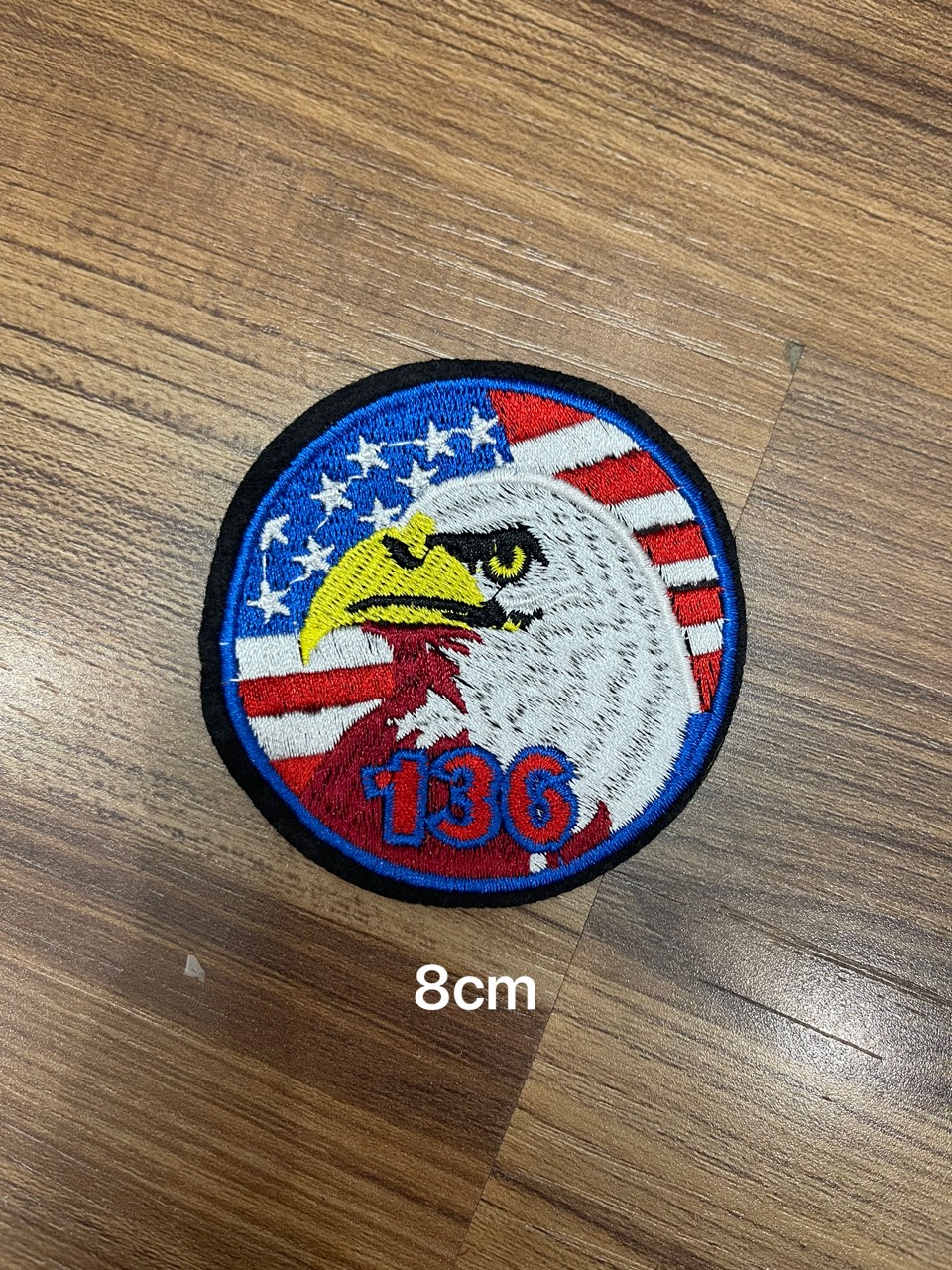 Miếng sticker thêu ủi hình đại bàng