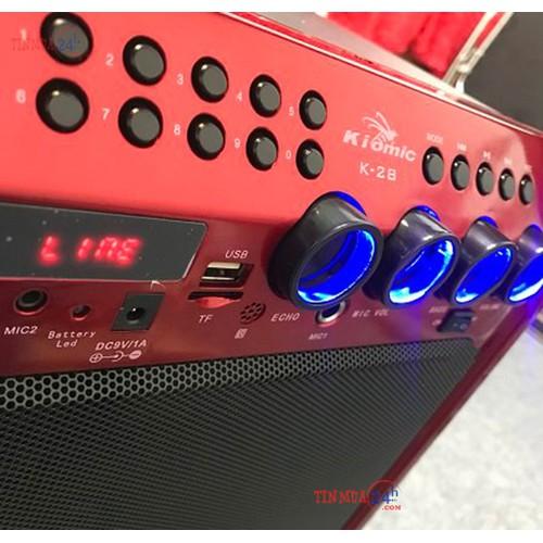 Loa kéo bluetooth di động Kiomic K28