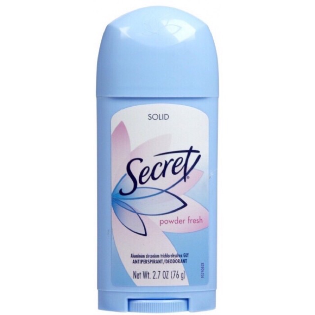 Lăn khử mùi dạng sáp secret -73g