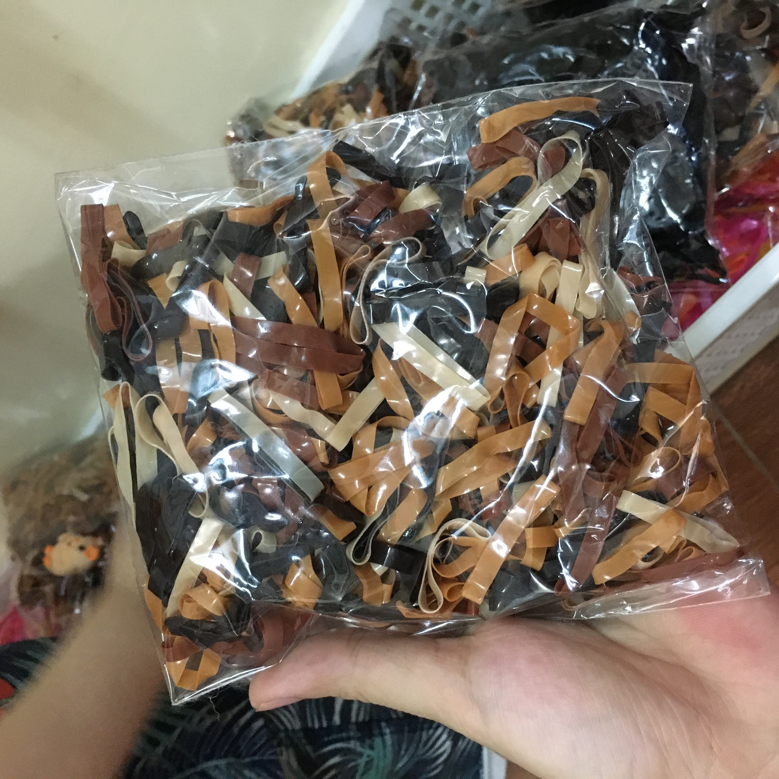 1 Gói Chun Buộc Tóc Sợi Nhỏ