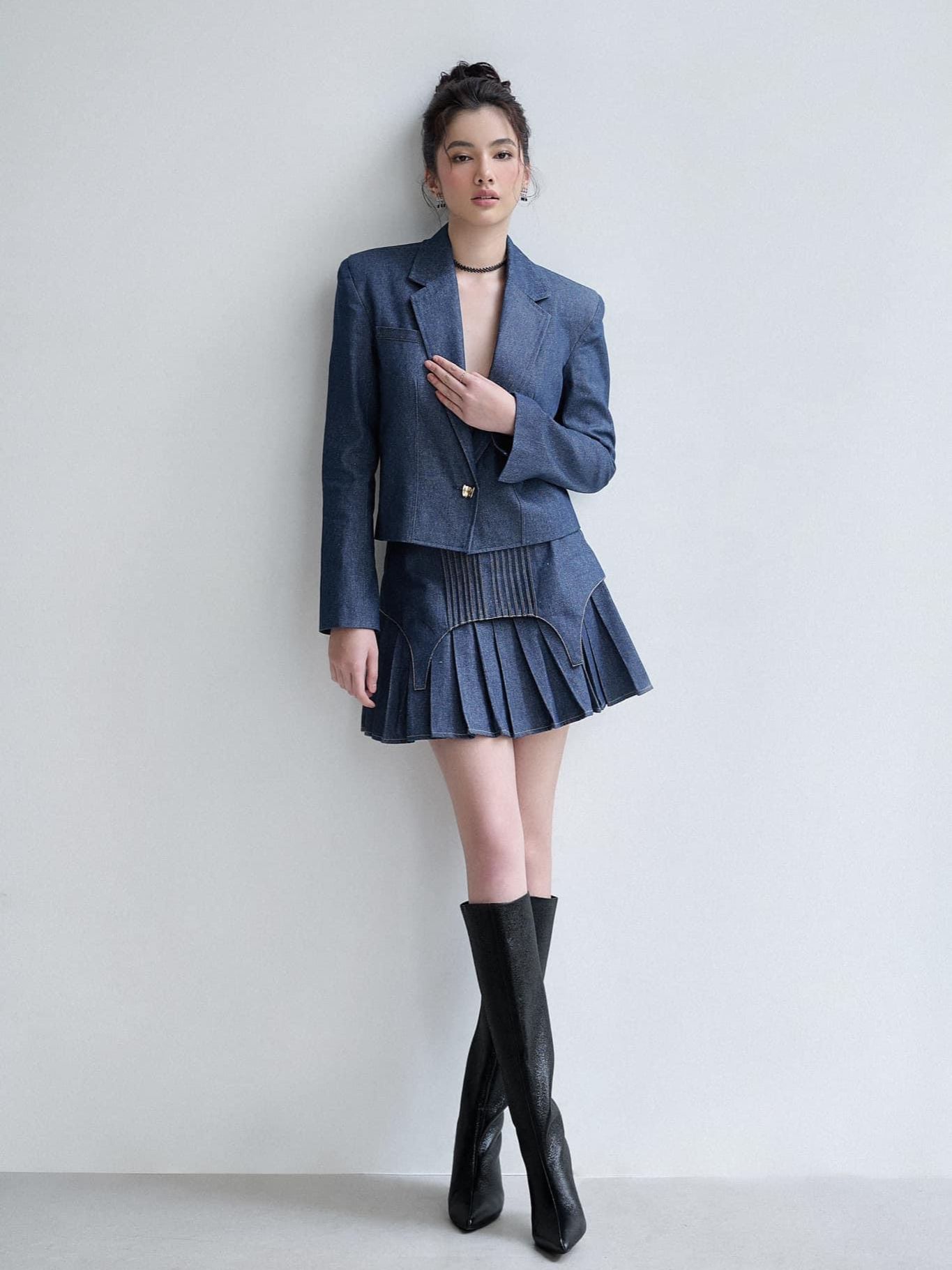 TRIO JI Blazer thiết kế GIBLIN Blazer