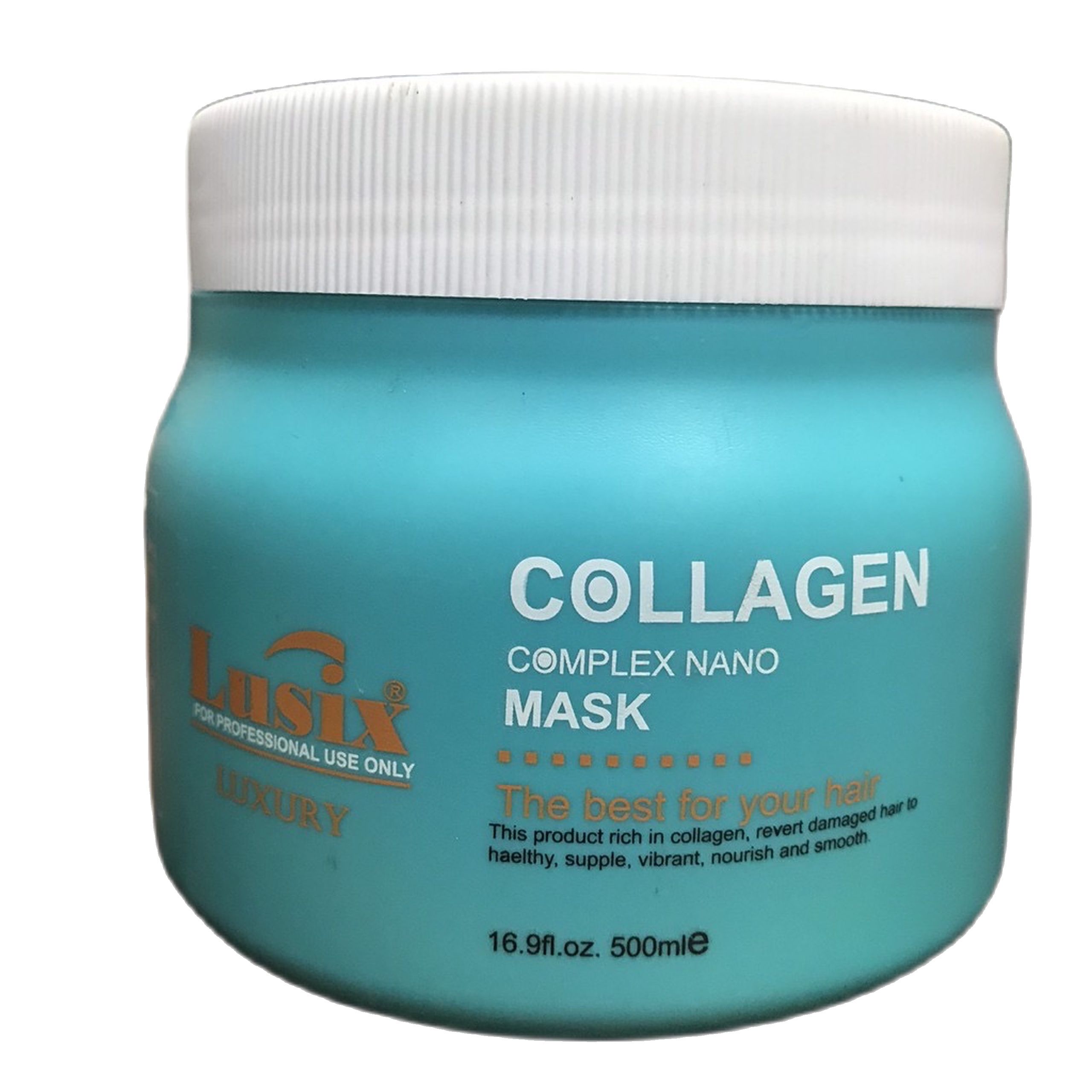 [HCM]Hấp dầu siêu mềm mượt Lusix Collagen Complex Mask 500ml
