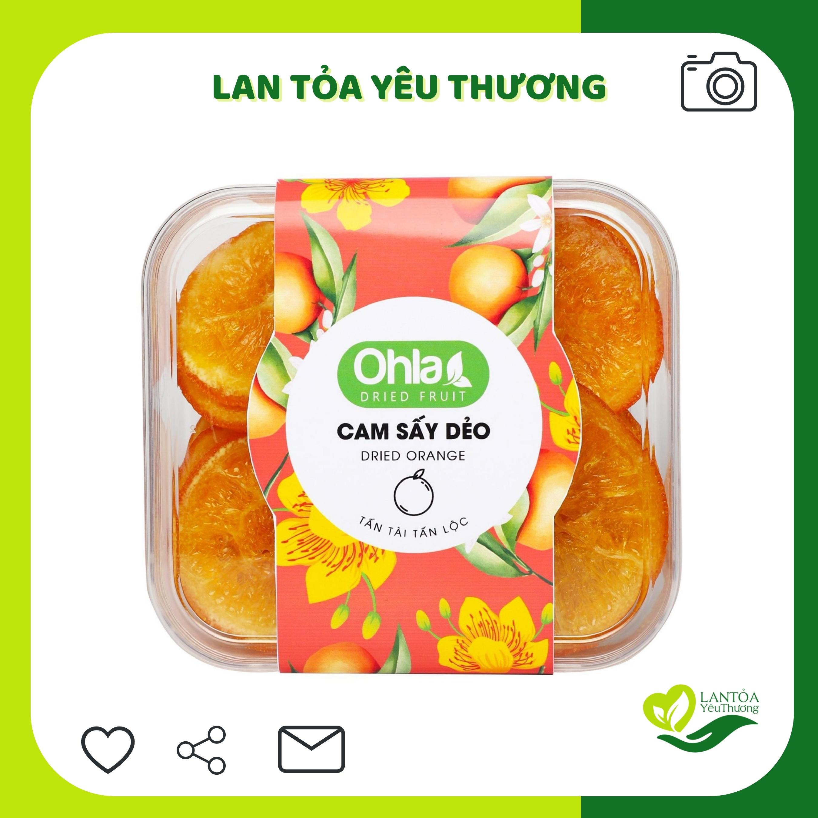 Cam sấy dẻo Ohla 100g