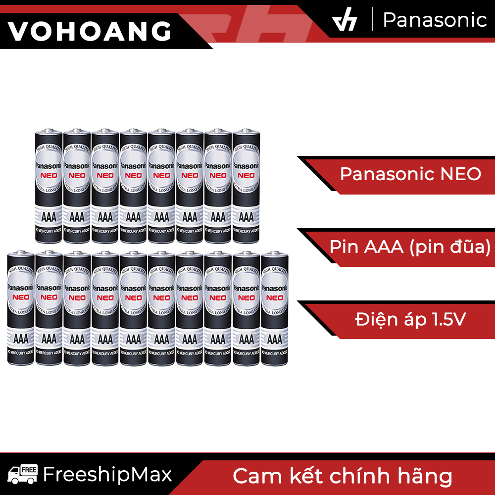 Bộ 18 pin aaa panasonic r03nt