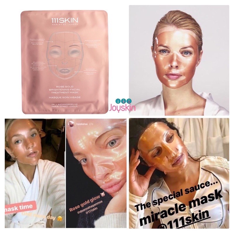 [HCM]Mặt nạ 111Skin Rose Gold cao cấp 5 miếng (Bill mỹ)