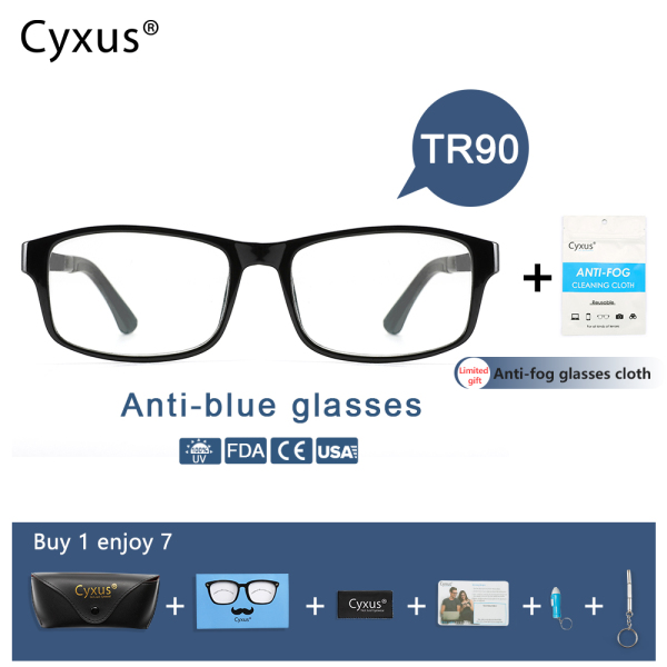 Giá bán Kính máy tính chơi game hạng nhẹ Cyxus Anti Blue-Ray 8327T02