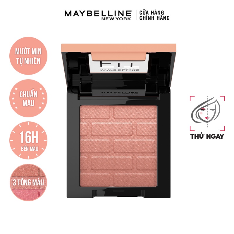 Phấn Má Hồng Maybelline Mịn Lì Chuẩn Màu 4.5g