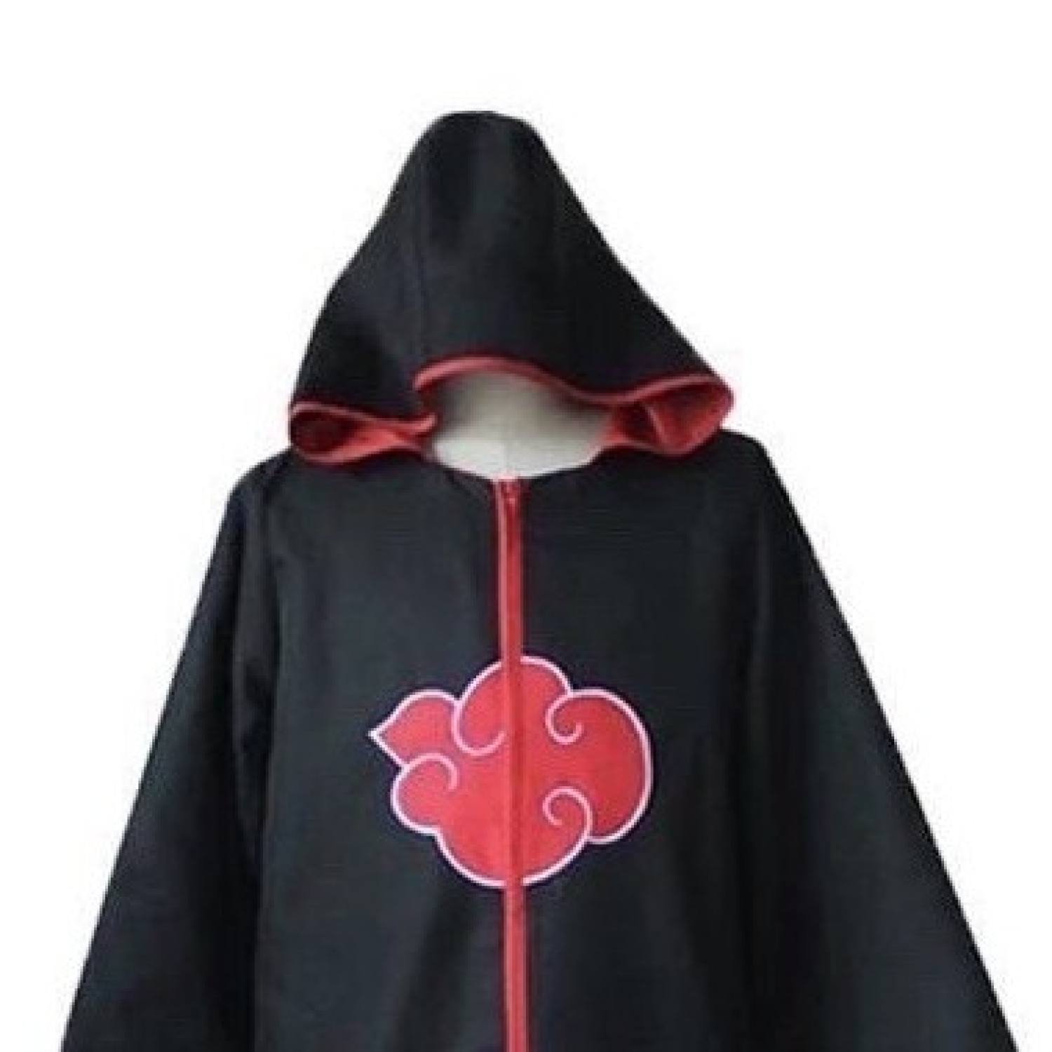 Áo khoác Akatsuki cosplay Itachi hóa trang anime Naruto