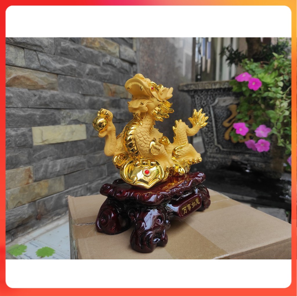 Tượng Rồng Vàng Phong Thủy